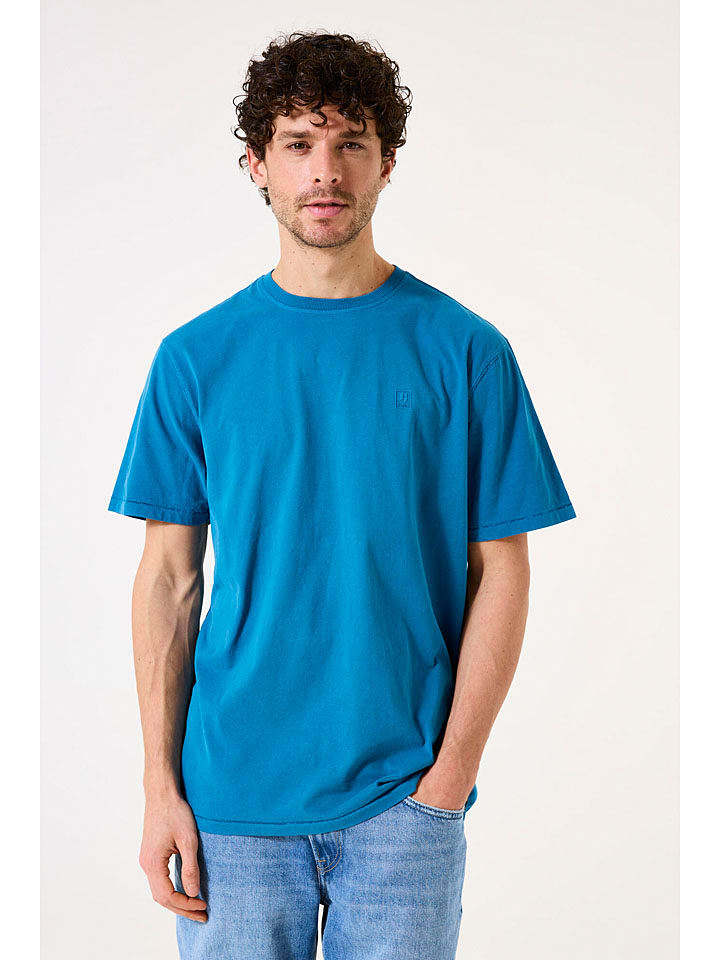 Garcia Shirt in Blau - 40% | Größe S | Herren-plussize