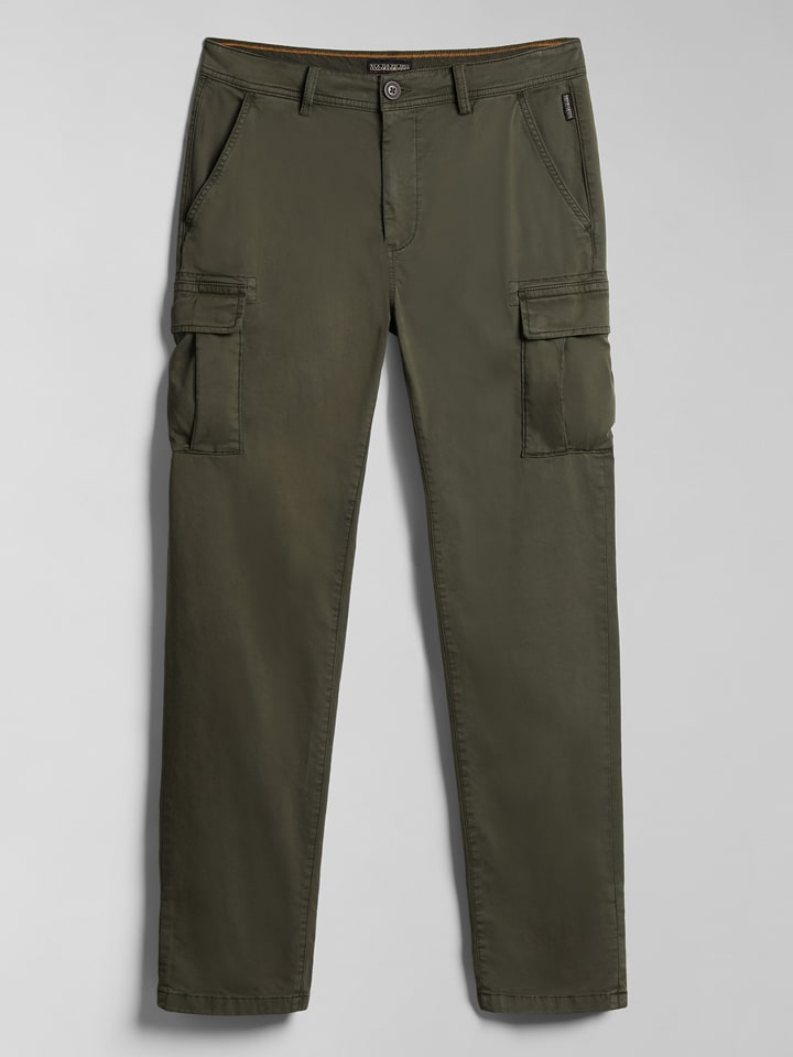 NAPAPIJRY Cargohose "Yasuni" in Oliv - 79% | Größe W29 | Herrenhosen