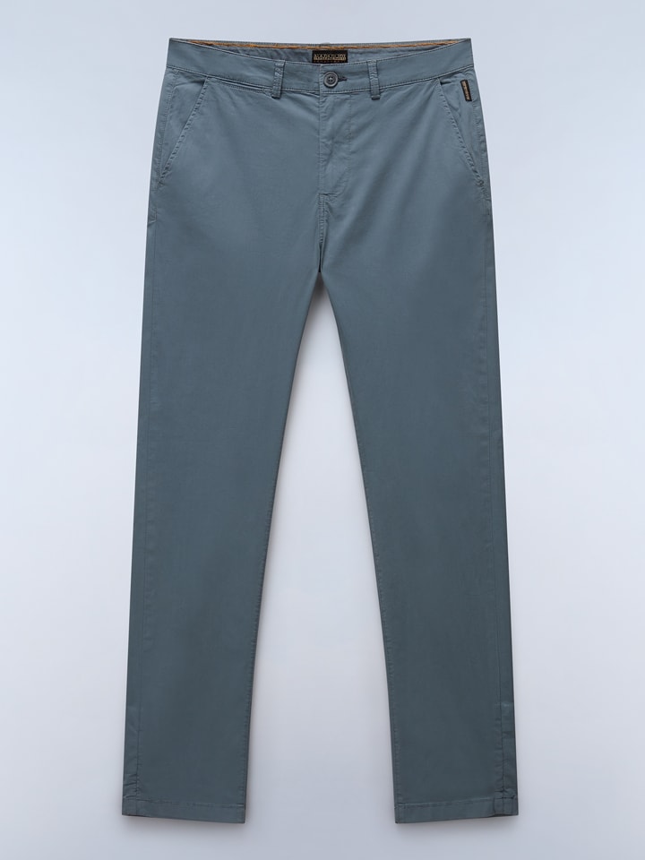 NAPAPIJRY Chino "Puyo" in Grau - 72% | Größe W31 | Herrenhosen