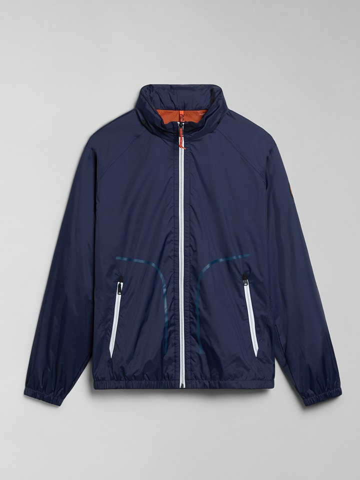 NAPAPIJRY Regenjacke "Cloudy" in Dunkelblau - 71% | Größe 3XL | Herren-outdoorjacken