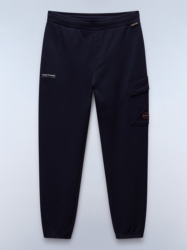 NAPAPIJRY Cargohose "Badge" in Dunkelblau - 70% | Größe XL | Herrenhosen