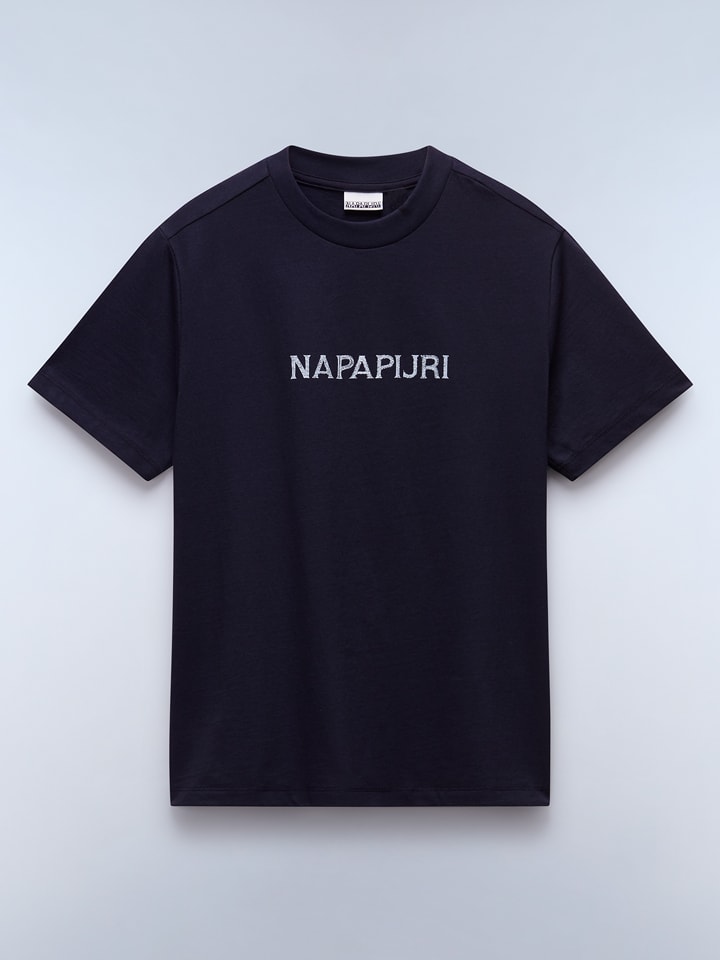 NAPAPIJRY Shirt "Salees" in Dunkelblau - 59% | Größe L | Damen-tops