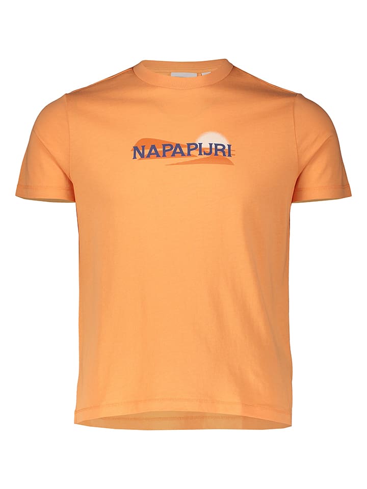NAPAPIJRY Shirt "Salees" in Orange - 61% | Größe L | Damen-tops