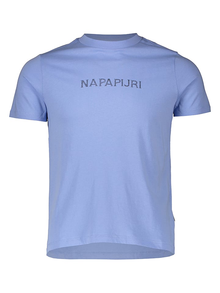 NAPAPIJRY Shirt "Salees" in Blau - 69% | Größe XXL | Damen-tops