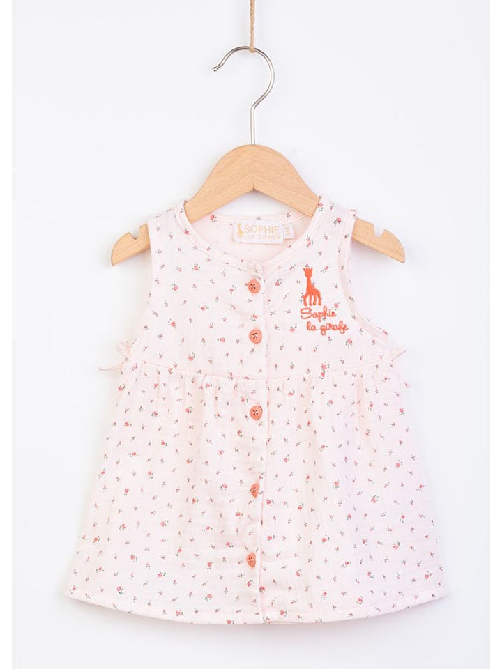 Sophie la Girafe Kleid in Creme - 60% | Größe 86 | Baby-kleider-roecke