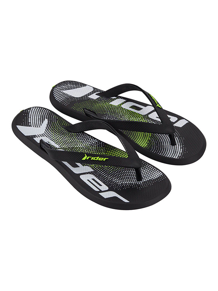 Rider Zehentrenner "R1" in Schwarz - 60% | Größe 42 | Herrensandalen