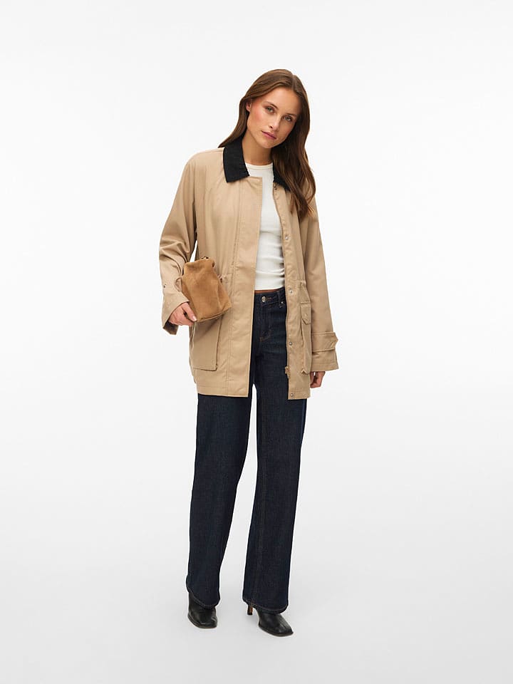 Vero Moda Übergangsjacke in Beige - 43% | Größe L | Damenjacken