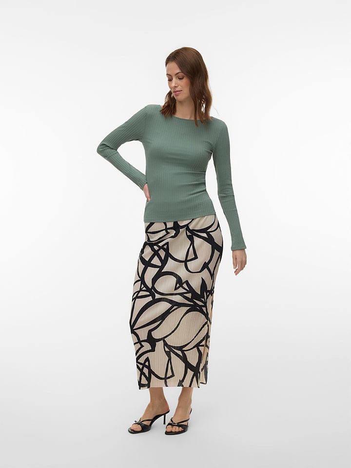 Vero Moda Longsleeve in Grün - 33% | Größe M | Damen-tops