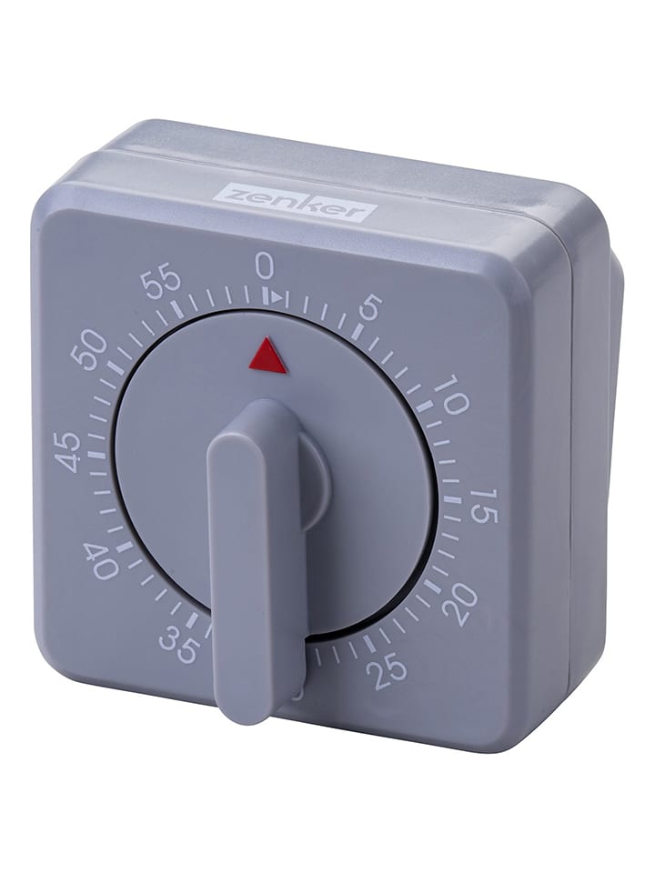 Zenker Kurzzeitwecker in Grau - (B)6,8 x (H)6,8 x (T)5 cm - onesize