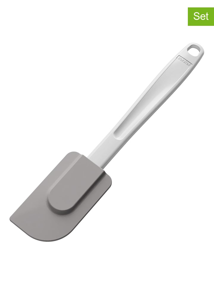 Zenker 2er-Set: Teigschaber in Grau - (L)22 cm - 16% | Kuechenhelfer