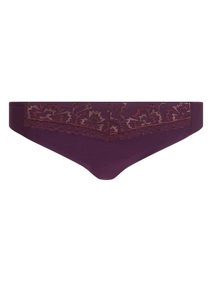 Chantelle Slip in Aubergine - 64% | Größe 42 | Damen-unterteile
