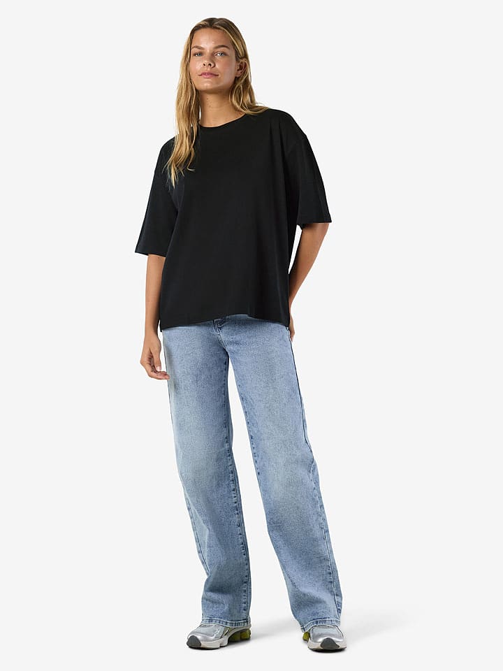Noisy may Shirt "Kim" in Schwarz - 36% | Größe M | Damen-blusen