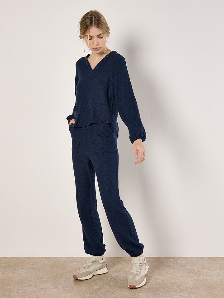 Apricot Bluse in Dunkelblau - 57% | Größe XL | Damen-blusen