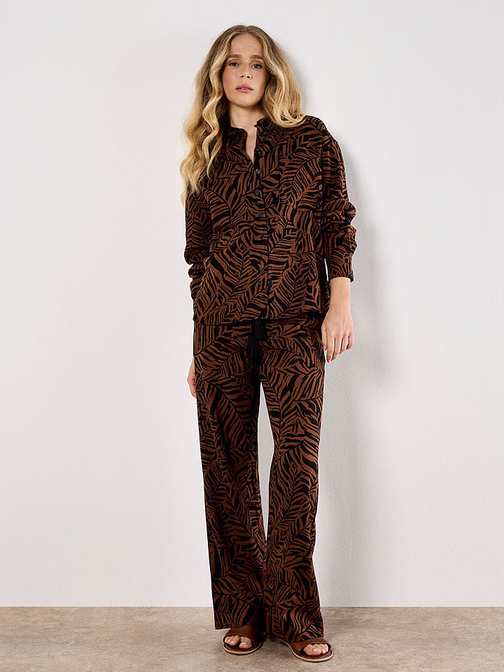 Apricot Hemd in Hellbraun - 63% | Größe L | Damen-blusen