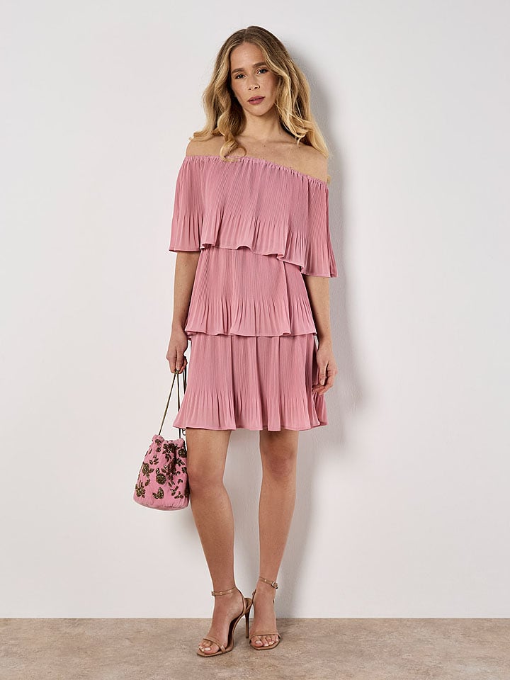 Apricot Kleid in Rosa - 69% | Größe XS | Damen-kleider