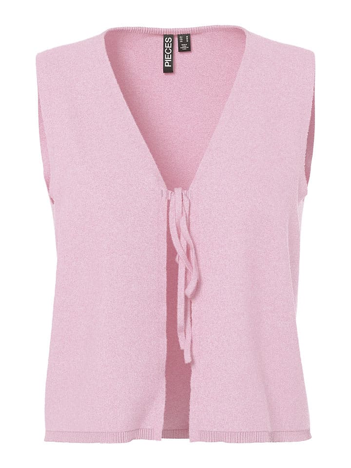 Pieces Weste "Pcbree" in Rosa - 56% | Größe XS | Damenjacken