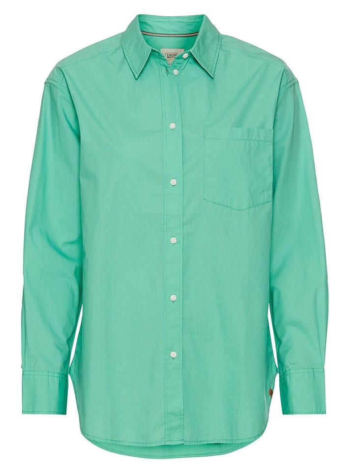 Camel Active Hemd in Grün - 59% | Größe XL | Damen-blusen