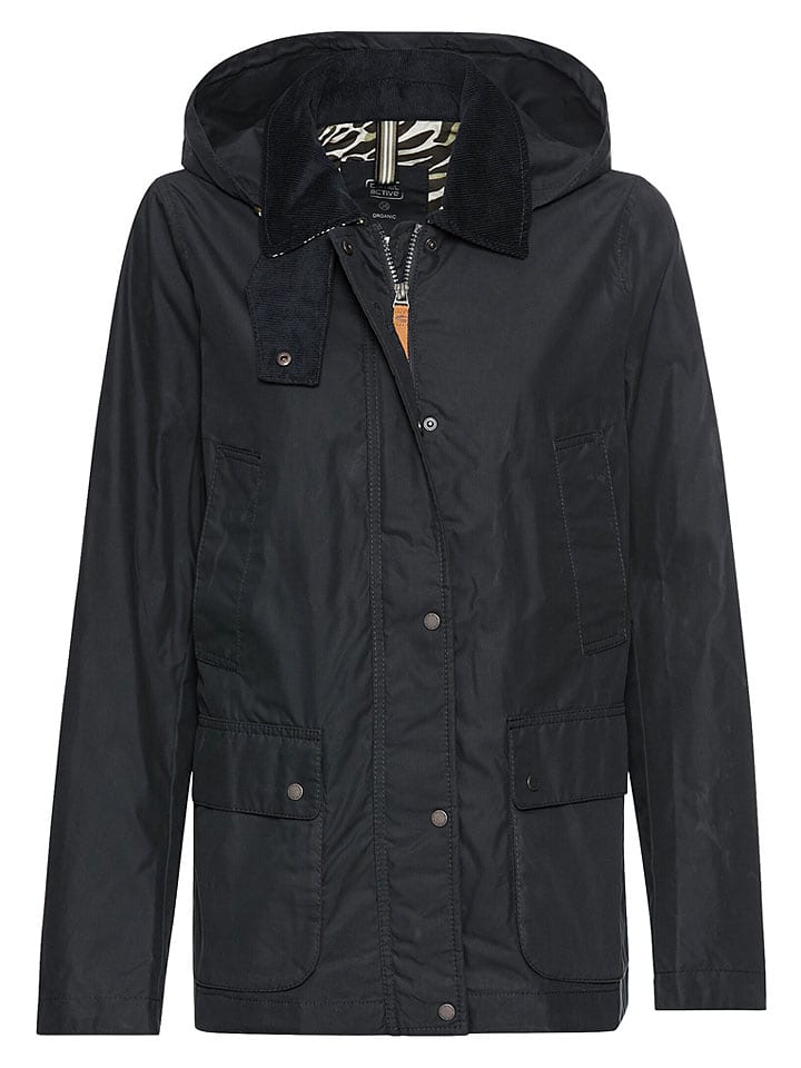 Camel Active Übergangsjacke in Schwarz - 63% | Größe 38 | Damenjacken