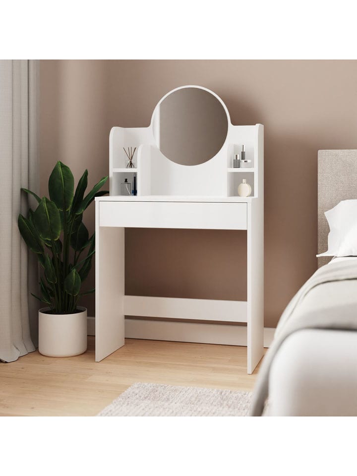 Scandinavia Concept Toaletka "Idis" w kolorze białym - 74,8 x 135 x 34,8 cm rozmiar: onesize