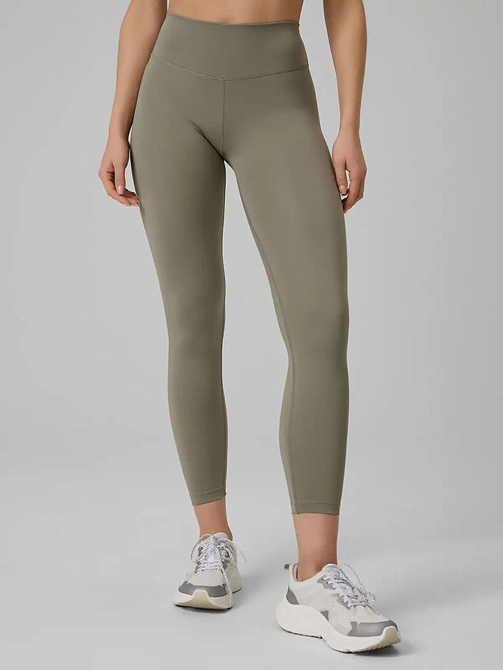 4F Trainingsleggings in Khaki - 30% | Größe S | Damen-sporthosen