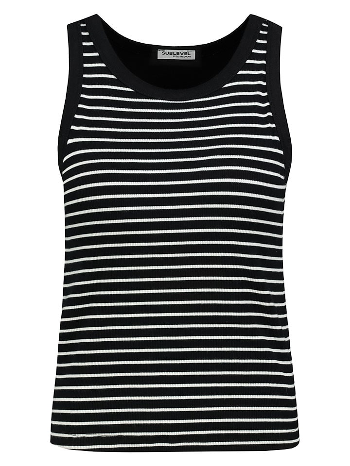 Sublevel Top in Schwarz - 45% | Größe L | Damen-tops
