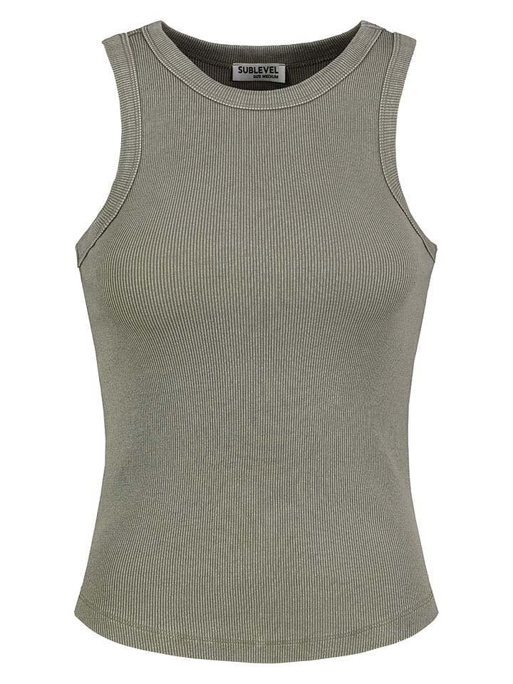 Sublevel Top in Khaki - 25% | Größe M | Damen-tops