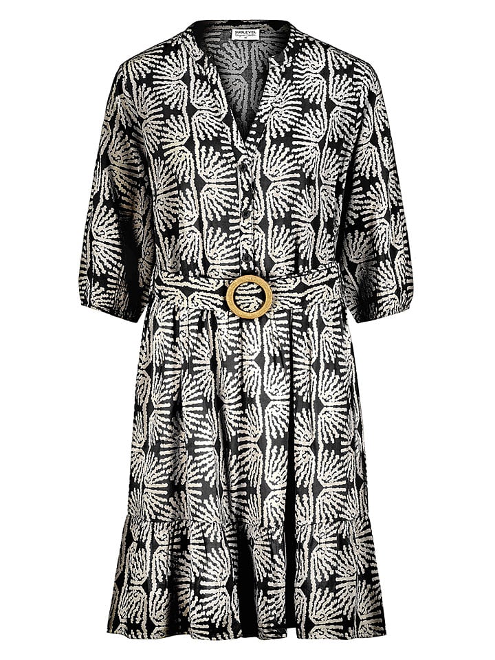 Sublevel Kleid in Schwarz - 60% | Größe XS | Damen-kleider