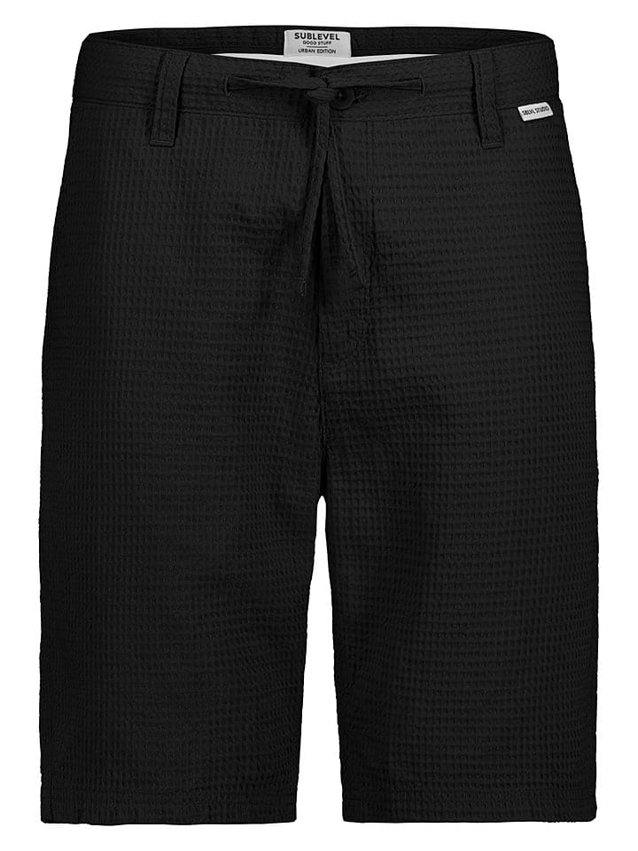 Sublevel Shorts in Schwarz - 62% | Größe W36 | Herren-plussize