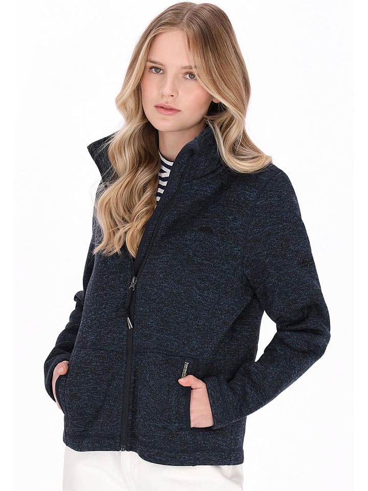 Schmuddelwedda Fleecejacke in Dunkelblau - 75% | Größe XS | Damenjacken
