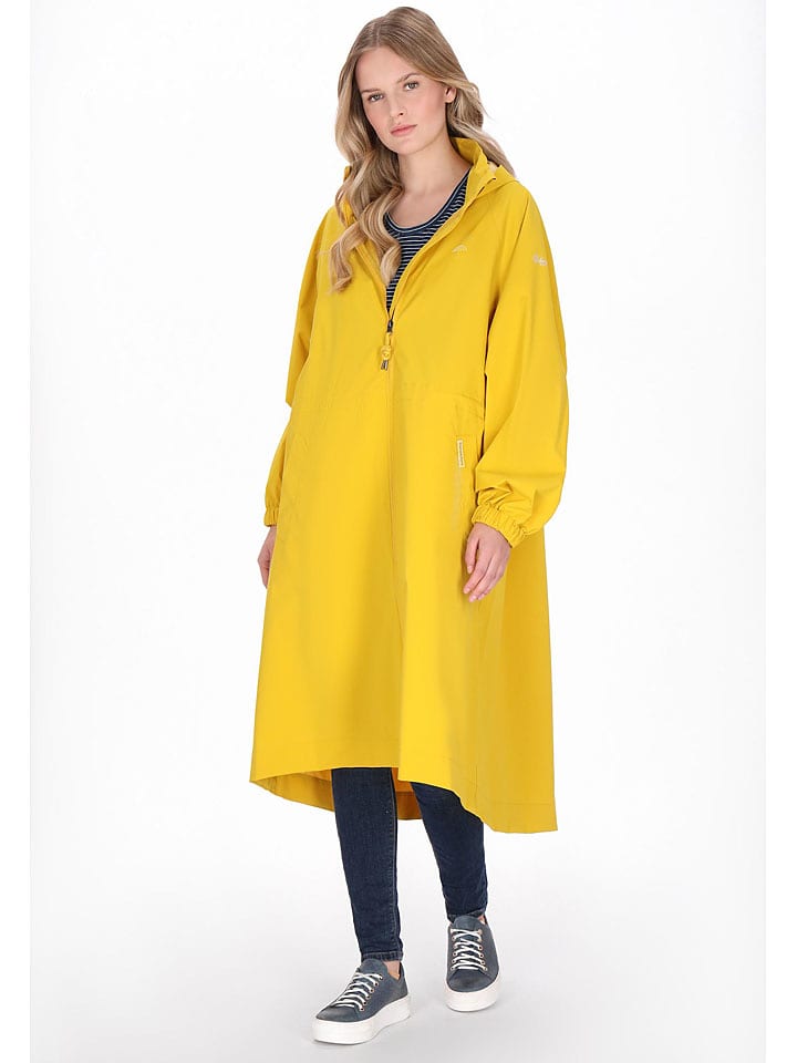 Schmuddelwedda Regenmantel in Gelb - 70% | Größe S | Damen-outdoorjacken