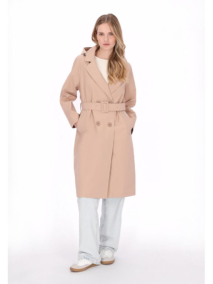 Schmuddelwedda Trenchcoat in Sand - 76% | Größe L | Damenjacken