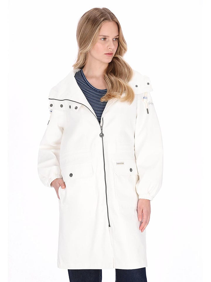 Schmuddelwedda Parka in Creme - 75% | Größe XL | Damenjacken