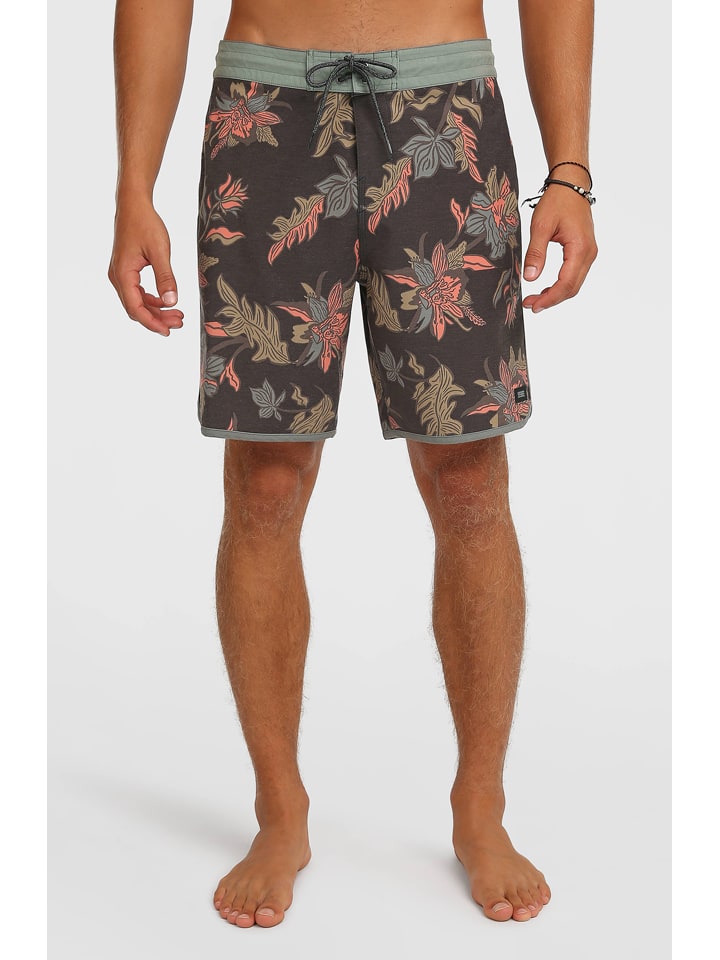 O'Neill Badeshorts "Cruzer Scallop 18" in Khaki - 51% | Größe 29 | Herren-bademode-sport