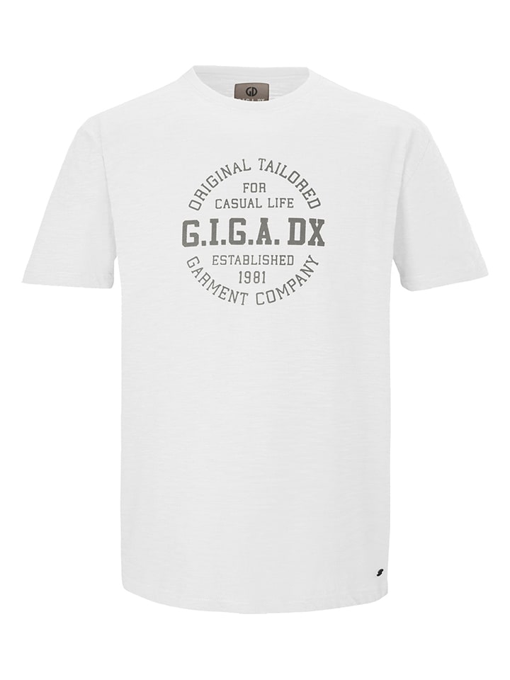 G.I.G.A. DX by KILLTEC Shirt "GS 4" in Weiß - 46% | Größe L | Herren-plussize