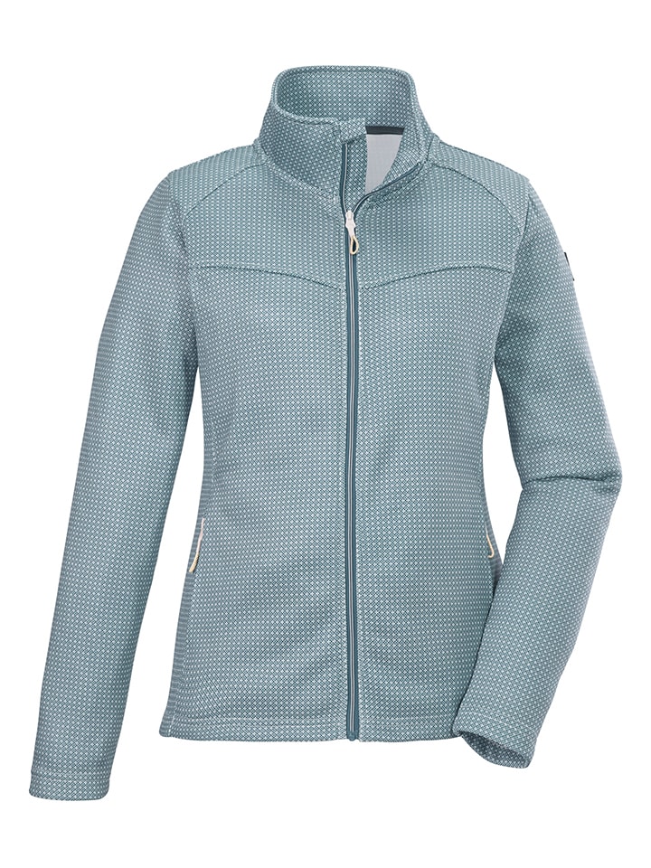 Killtec Fleecejacke "KOS 90" in Hellblau - 58% | Größe 42 | Damenjacken