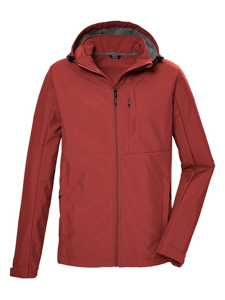 Killtec Softshelljacke "KOS 103" in Rot - 63% | Größe M | Herren-outdoorjacken