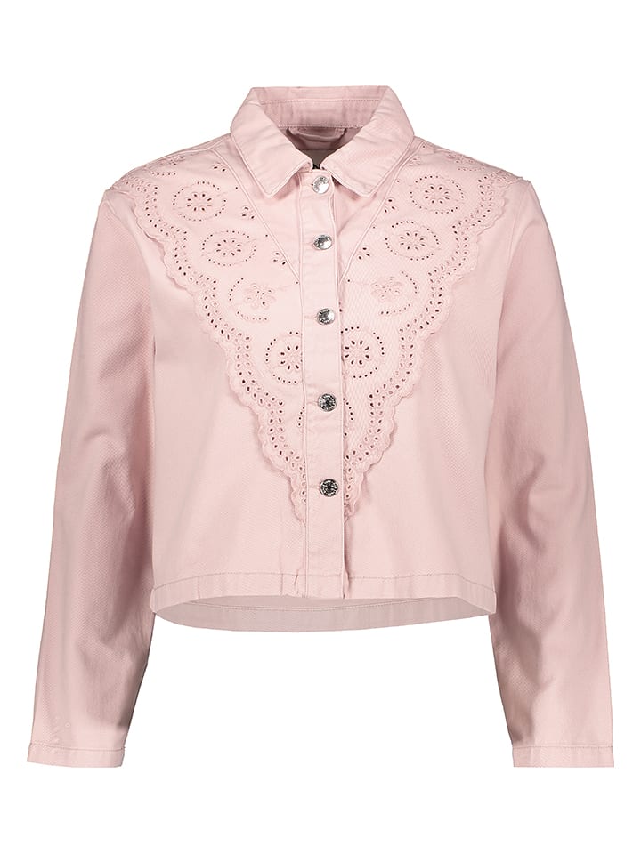 ONLY Hemdjacke in Rosé - 22% | Größe M | Damenjacken