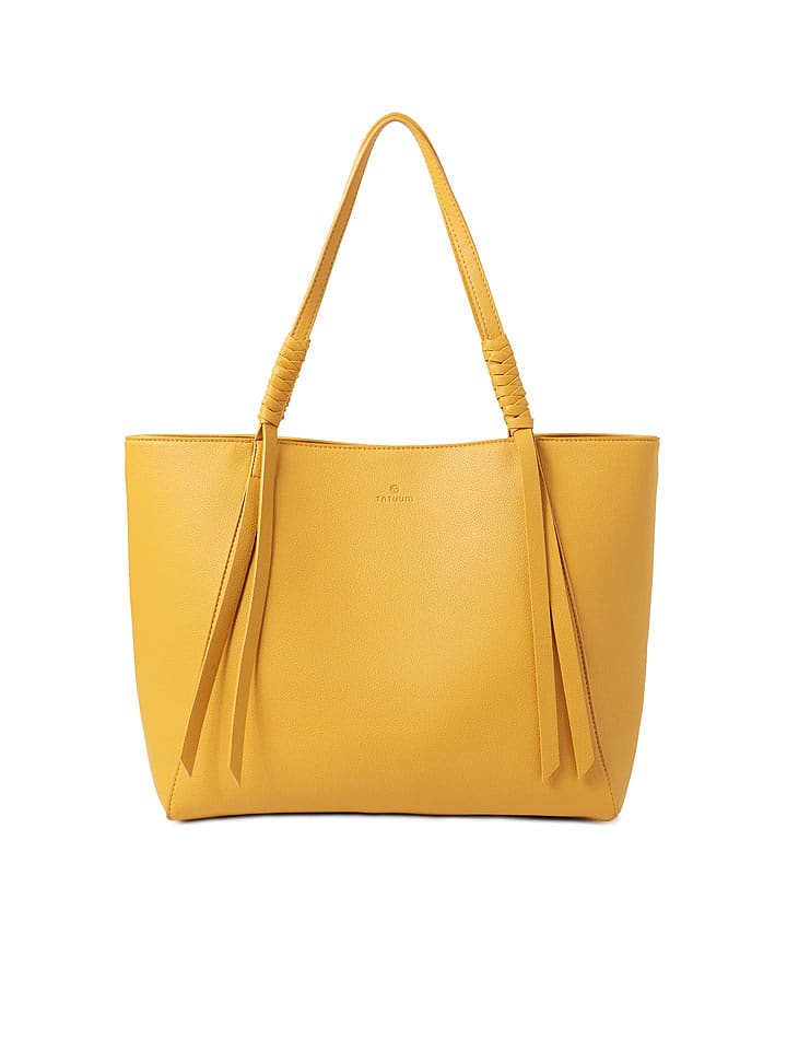 TATUUM Shopper in Gelb - (B)52 x (H)32 cm - 58% | Damen-taschen