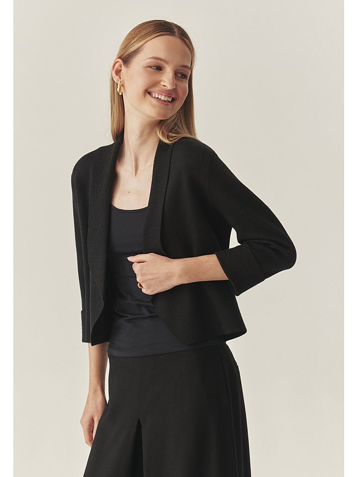 TATUUM Cardigan "Prada" in Schwarz - 54% | Größe L | Damen-pullover-cardigans