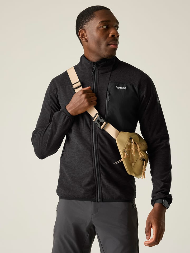 Regatta Fleecejacke "Scaris" in Schwarz - 73% | Größe L | Herren-pullover-sport
