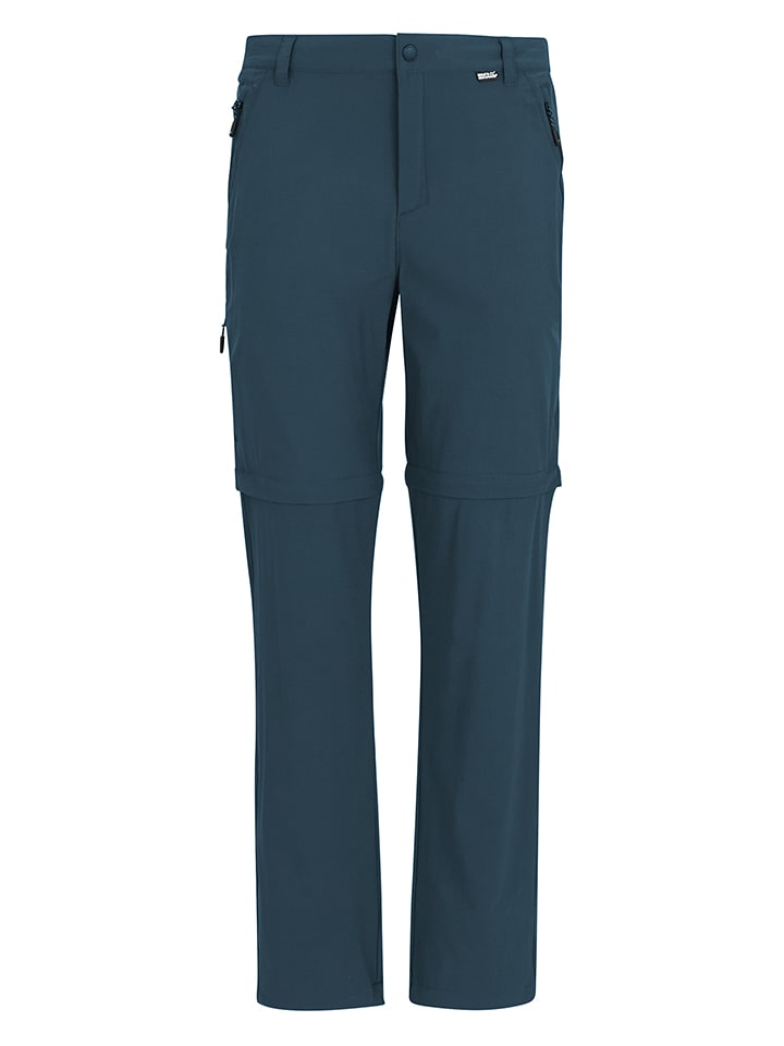 Regatta Zipp-Off-Funktionshose "Travel Light" in Dunkelblau - 67% | Größe 54 | Herren-outdoorhosen