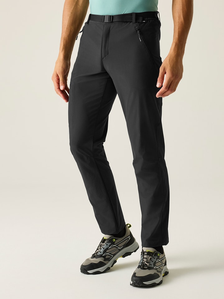 Regatta Trekkinghose "Xert Stretch" in Schwarz - 71% | Größe 50 | Herren-outdoorhosen