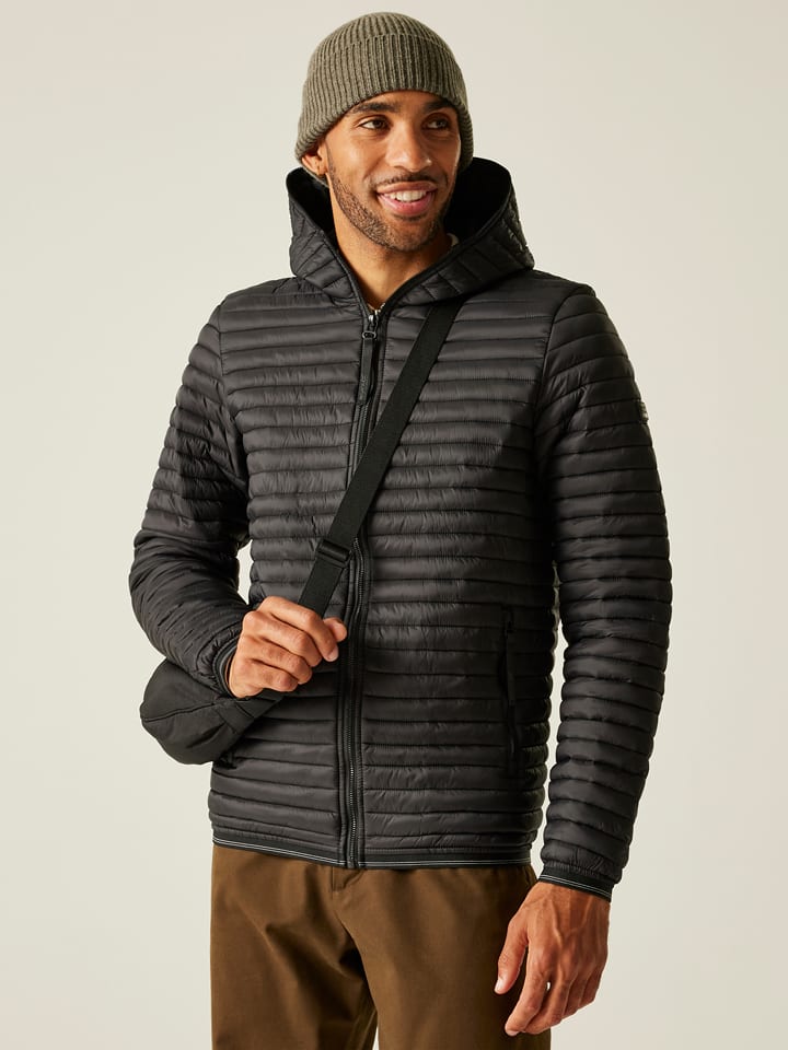 Regatta Steppjacke "Rigain" in Schwarz - 71% | Größe L | Herrenjacken