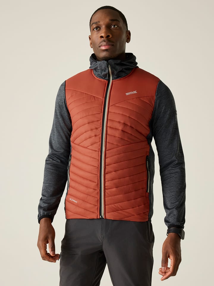 Regatta Hybridjacke "Andreson Marl" in Rot - 72% | Größe 3XL | Herren-outdoorjacken