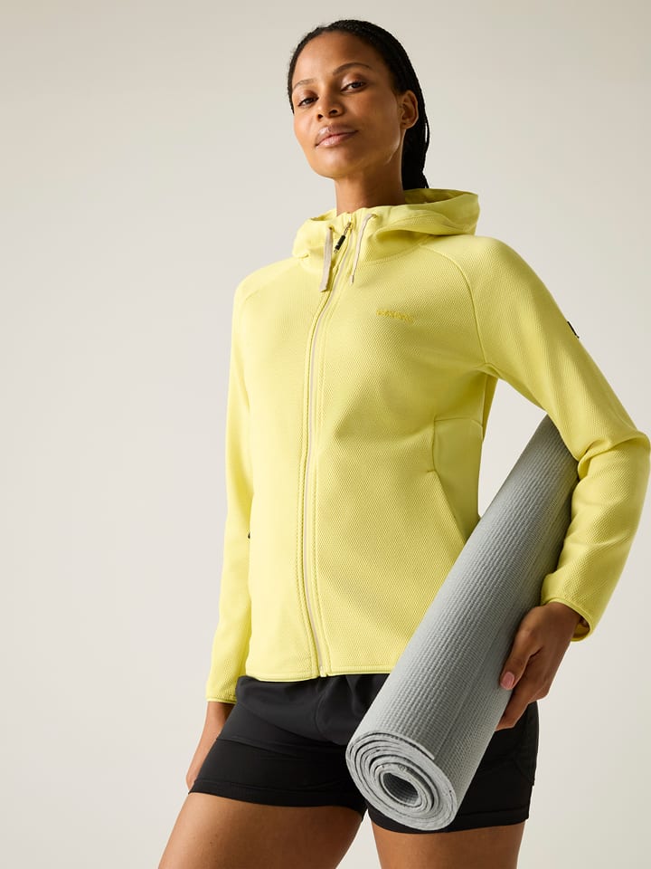 Regatta Fleecejacke "Nayna" in Gelb - 76% | Größe 44 | Damenjacken