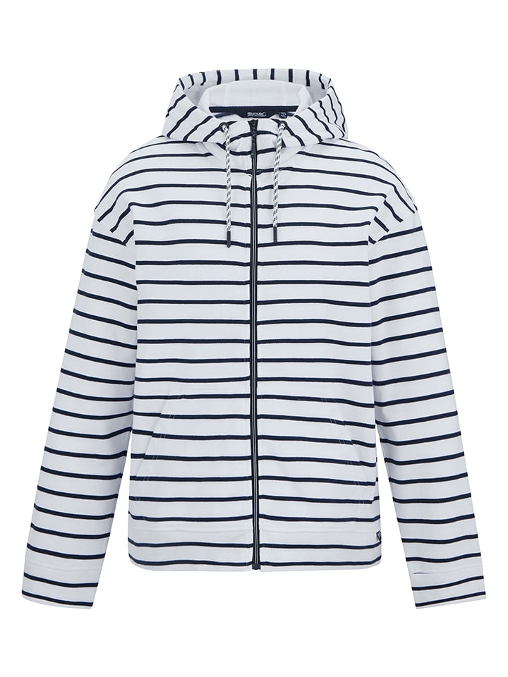 Regatta Sweatjacke "Bayletta" in Weiß - 71% | Größe 34 | Damen-sweatshirts-jacken