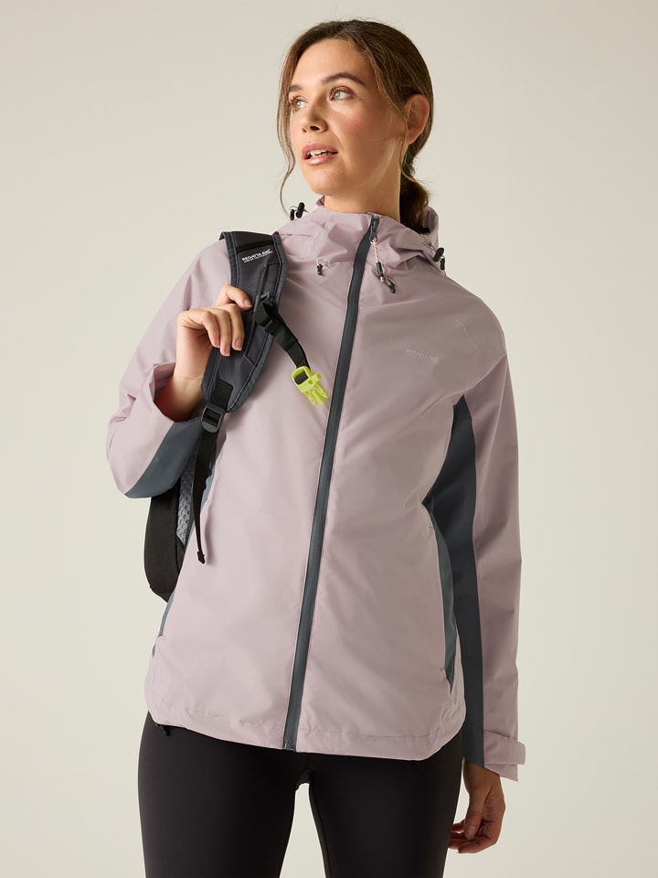 Regatta Regenjacke "Frina" in Rosa - 66% | Größe 38 | Damen-outdoorjacken