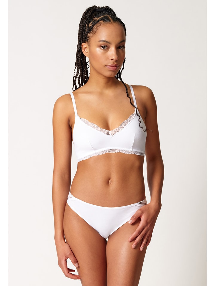 Skiny Bügelloser BH in Weiß - 36% | Größe 38C/D-Cup | Damen-bhs