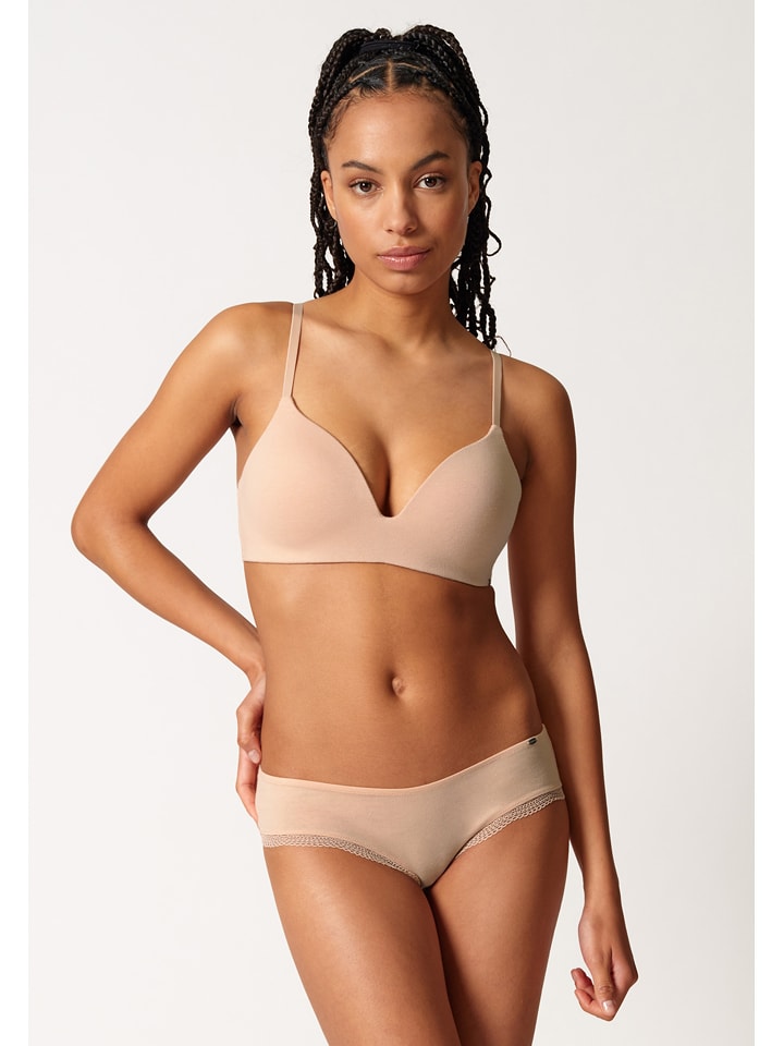 Skiny Bügelloser BH in Beige - 47% | Größe 75C | Damen-bhs