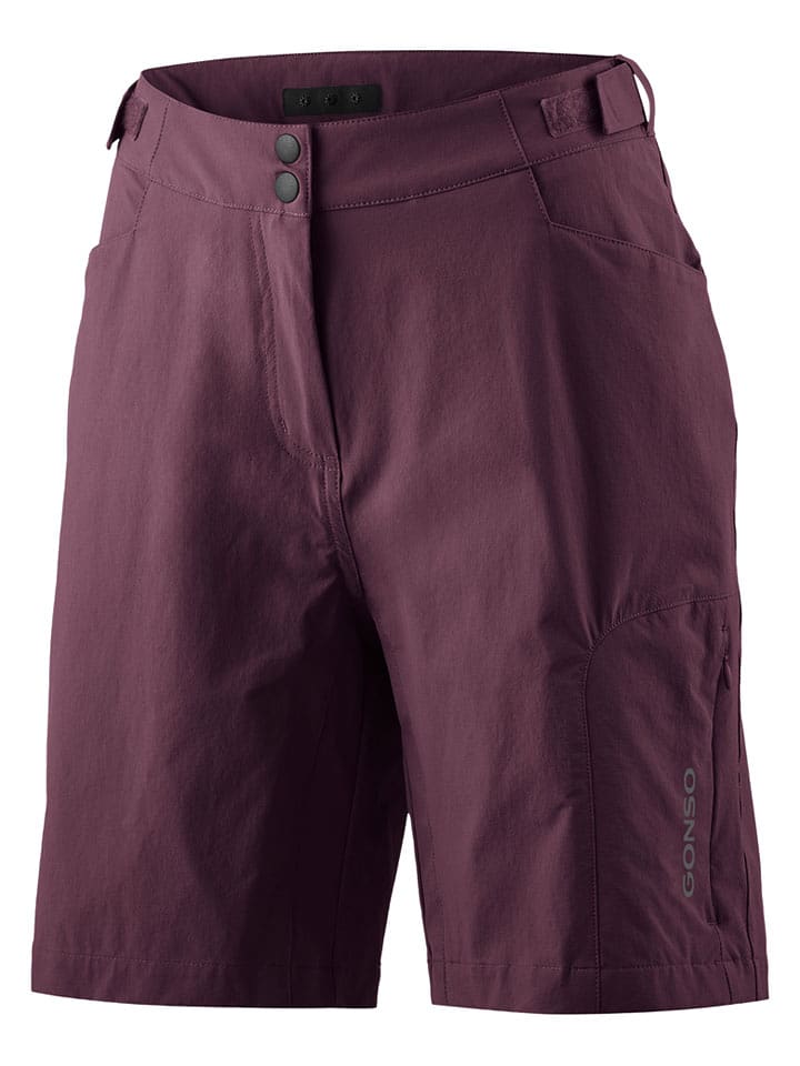 Gonso Fahrradbermudas in Lila - 44% | Größe 36 | Damen-sporthosen